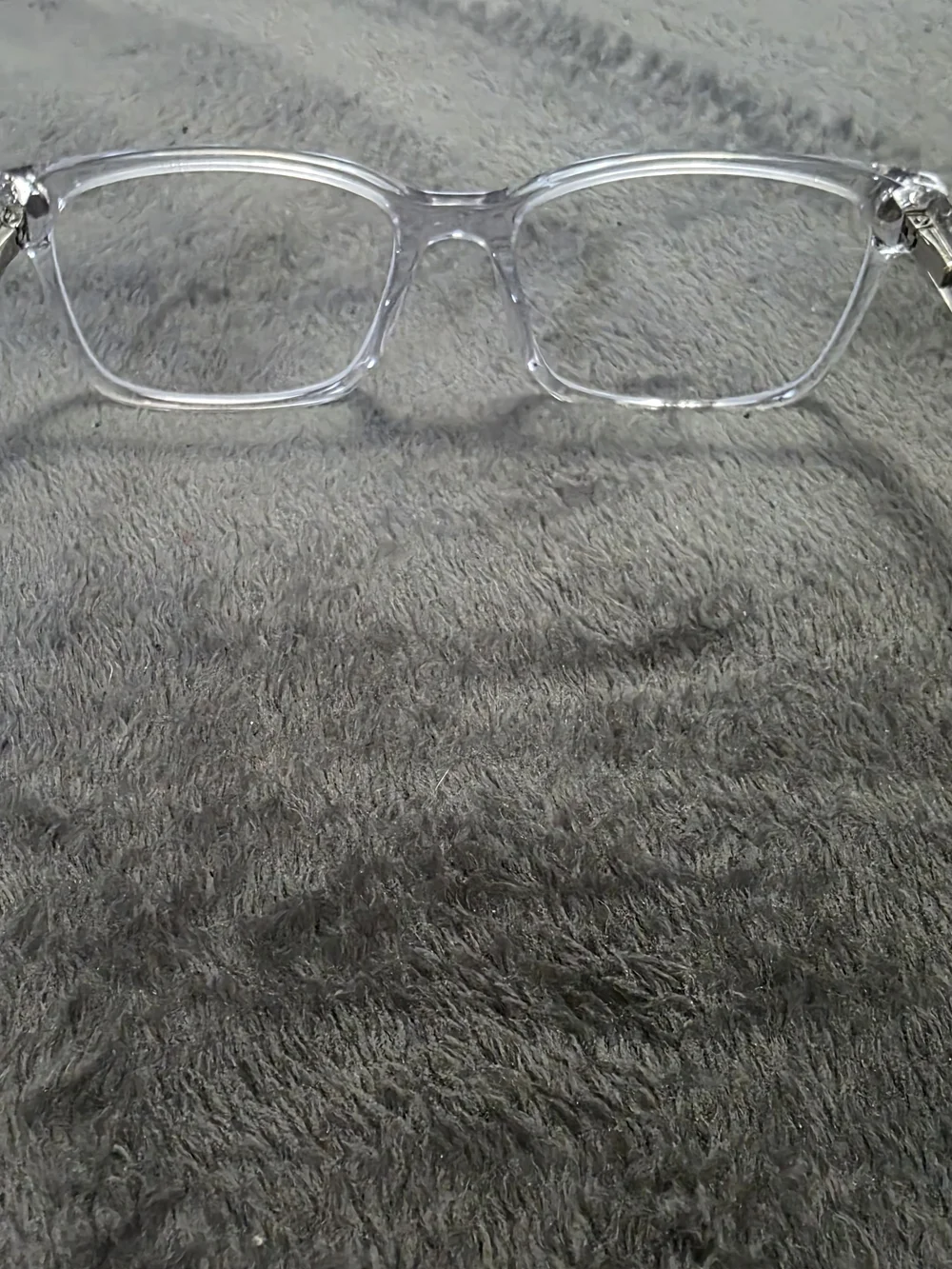 Clear Rectangle Women's Eyeglass Frames — Transparent Fashion